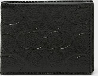 Coach Mens Embossed monogram wallet