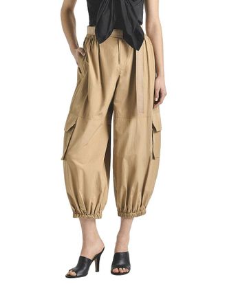 Derek Lam Tamsin Poplin Balloon Cargo Pant