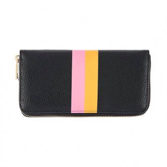 Shiraleah Womens Stanton Zip Wallet Black