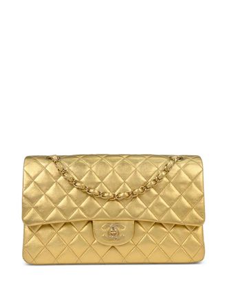 Chanel 2002 Quilted Flap schoudertas - Goud