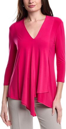 Joseph Ribkoff Tiered V-Neck Blouse