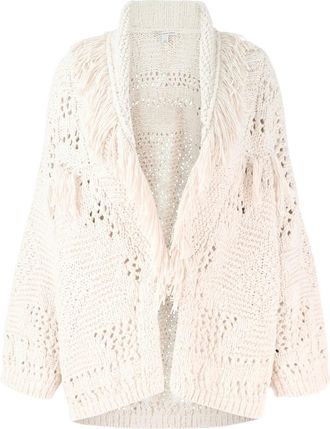 Autumn Cashmere Womens Southwest Fringe Shawl In Sand
