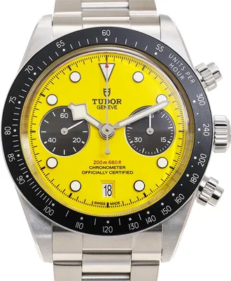 Tudor Black Bay Chronograph 39mm Automatic Chronometer Mens Watch M79310N-0001