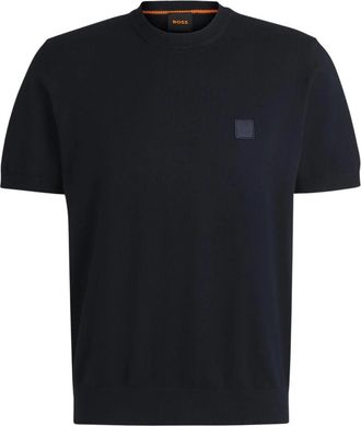 HUGO BOSS Heren, Tops, Blauw, Maat: 3XL Kasjmier