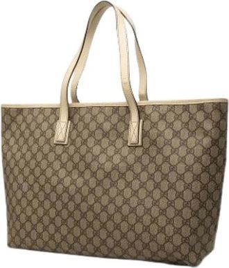 Gucci Borsa Tote Pre-owned in tela - - Pre-owned - Donna - Beige - ONE SIZE