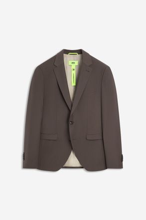 Cinque Anzugsakko CINQUE CIMONOPOLI_S, Herren, Gr. 46, braun, Web, Obermaterial: 53% Polyester, 43% Schurwolle, 4% Elasthan, unifarben, slim fit h&uuml;ftbedecken