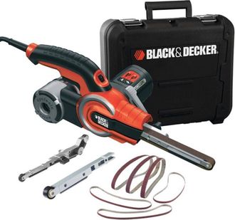 Black+Decker Black&decker - Lima El&eacute;ctrica Con Cable - 400w - Black+decker - Con Accesorios - Caja - Ka902ek-qs