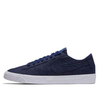 Nike Zoom Blazer Low Canvas Decon SB Blue Void AH3370-400
