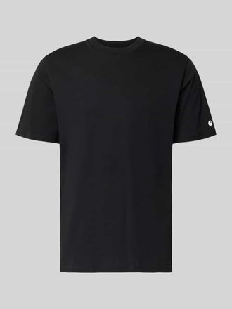 Carhartt Work in Progress T-Shirt mit geripptem Rundhalsausschnitt in Black, Gr&ouml;&szlig;e XXL