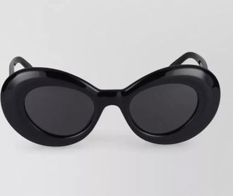 Loewe sunglasses lw40112i 01a round frame