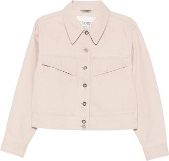 Closed Button-fastening Pocket Jacket