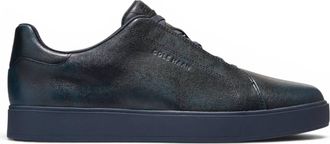 Cole Haan GrandPro Luxe Mile Trainer voor heren Blauwe Leren Sneakers - C44436