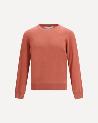 Brunello Cucinelli Sweater in cotton Male 48