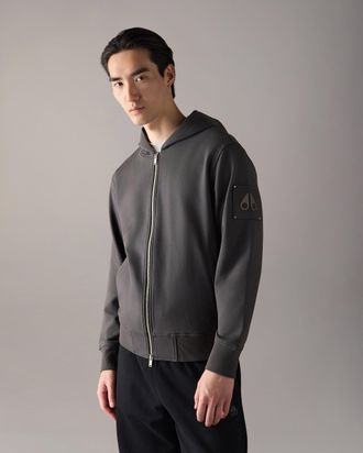 Moose Knuckles Mens Hartsfield Zip - Up Hoodie