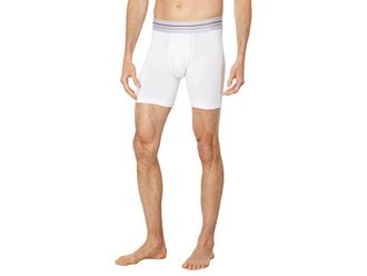Spanx Cotton Modal Boxer Brief Mens Underwear Bright White NEW : XL, Cotton/Mesh/Modal
