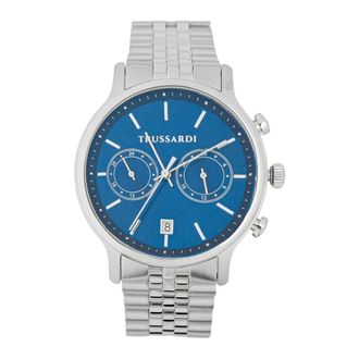 Trussardi Accessoires, Heren, Grijs, ONE Size, Watches