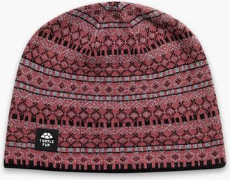 Turtle Fur Franz Merino Wool Beanie in Franz Cherry at Nordstrom
