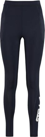 Stella McCartney Stijlvolle technische stof leggings - Dames - Leggings - Blauw - XS - Polyester - Broeken