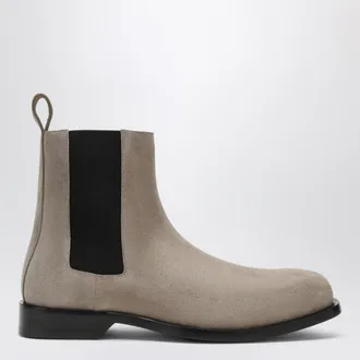 Loewe Bobine Chelsea boots in light hazelnut-coloured suede