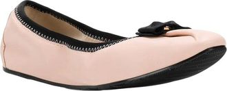Ferragamo My Joy Leather Ballet Flat
