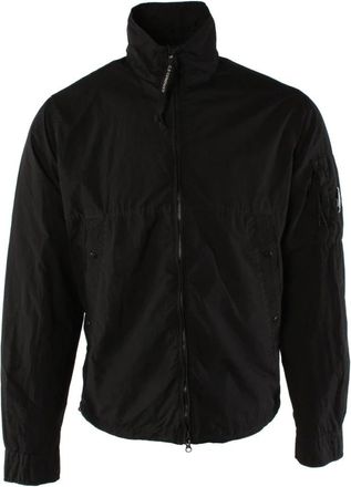 C.P. Company Zwart Overshirt Taylon Style - Heren - Zomerjassen - Zwart - XL - Jassen