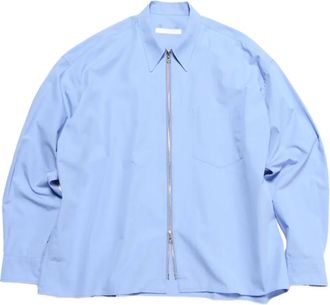 Sophnet. Camicia con zip - Blu