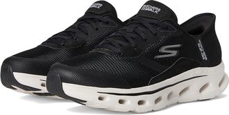 Skechers Go Walk Glide Step 2.0 Belah Hands Free Slip-Ins Womens Shoes Black/White : 7.5 B - Medium, Mesh