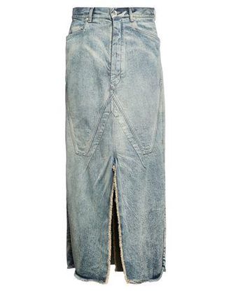 Rick Owens BOTTOMWEAR - Denim skirts on YOOX.COM