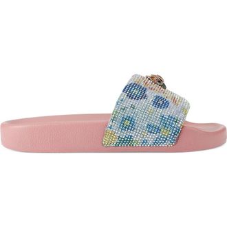 Kurt Geiger Meena Eagle Slide Sandal in Light Pink/Pastel Blue at Nordstrom, Size 6.5Us