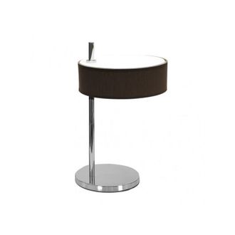 Fabrilamp Sobremesa Haiti 1xe14 Cromo/marron 37x22x26 Cm