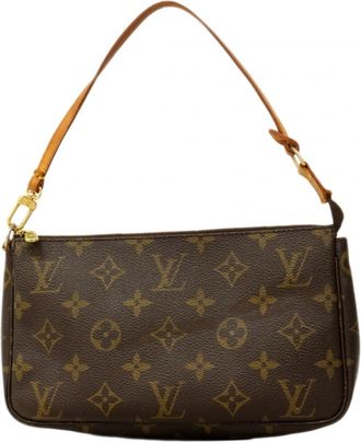 Louis Vuitton Brown Pouch (Pre-Owned)