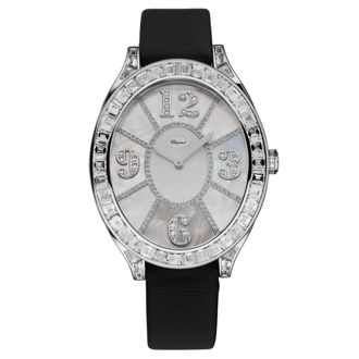 Chopard Pre-owned Chopard LHeure Du Diamant Diamond Mother of Pearl Dial Ladies Watch 139281-1004