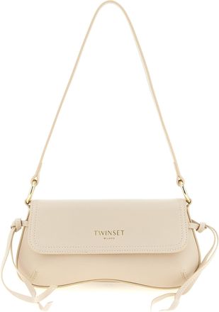 Twin-Set Tweelingset leren schoudertas