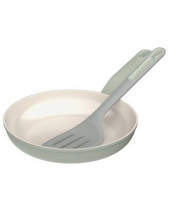 Berghoff Berghoff Balance Sage Nonstick Ceramic 2Pc Frying Pan & Turner Set