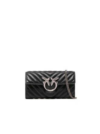 Pinko Love One Wallet C Schapen Nappa Chevron