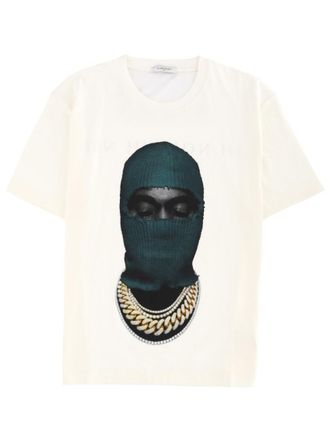 Ih Nom Uh Nit White Graphic Crew Neck T-Shirt