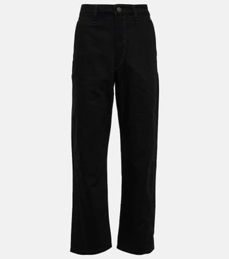 Christophe Lemaire Mid-rise slim-straight jeans