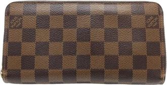 Louis Vuitton Pre-owned Canvas wallets - Dames - Vintage Accessoires - Bruin - ONE Size - Vintage