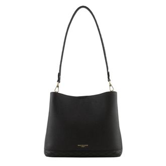 Pourchet Tassen, Dames, Bruin, ONE Size, Leer, Manhattan Crossbody Bag