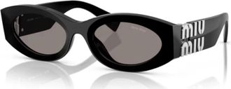 Miu Miu Mu 11Ws Zonnebril - unisex - Zonnebrillen - Zwart - ONE Size - Accessoires