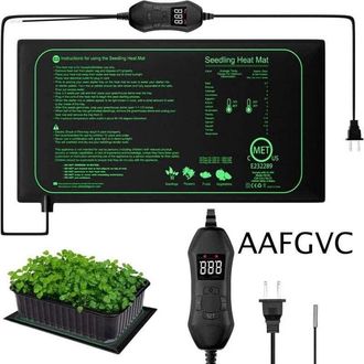 OEM Tapis Chauffant - Thermostat Integrado Y Sonda Ntc - Estanqueidad Ipx4 - 50 W - Para Semillas Y Fermentacion - 527 X 254 Mm