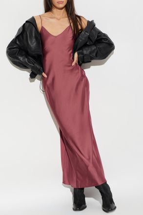 AllSaints Reya Leather Jacket, Womens, Black