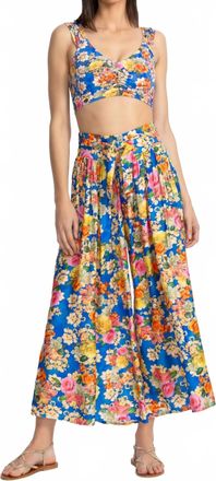 Johnny Was Palazzo Cropped Pant In Pauline