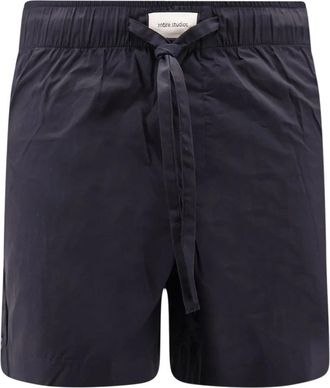 Entire studios Pajama Short - unisex - Korte Broeken - Zwart - XL - Katoen - Korte Broeken