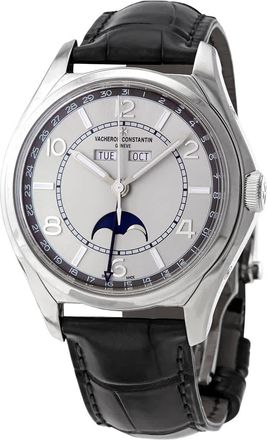 Vacheron Constantin Fifty Six Complete Calender Automatic Silver Dial Mens Watch 4000E-000A-B439