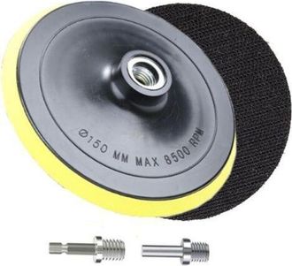 OEM Juego De 2 Discos De Lijado Abrasivos Para Herramientas Rotativas De Agarre Y Lijado - 150 Mm, M14