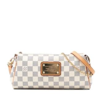 Louis Vuitton Pre-owned Cross Body Bags, female, White, Size: ONE SIZE Pre-owned Vintage Leather Cross Body Bag