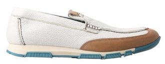 Dolce & Gabbana Leather Loafer - White