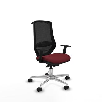 Piqueras y Crespo Piqueras Y Crespo Mardos Silla De Oficina Granate Confort