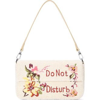 Staud Timmy Beaded Shoulder Bag in Do Not Disturb at Nordstrom